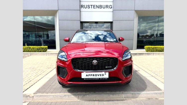 2022 Approved Jaguar E-Pace Firenze Red TRANSVERSE INLINE 4 D200 AWD R-Dynamic Black