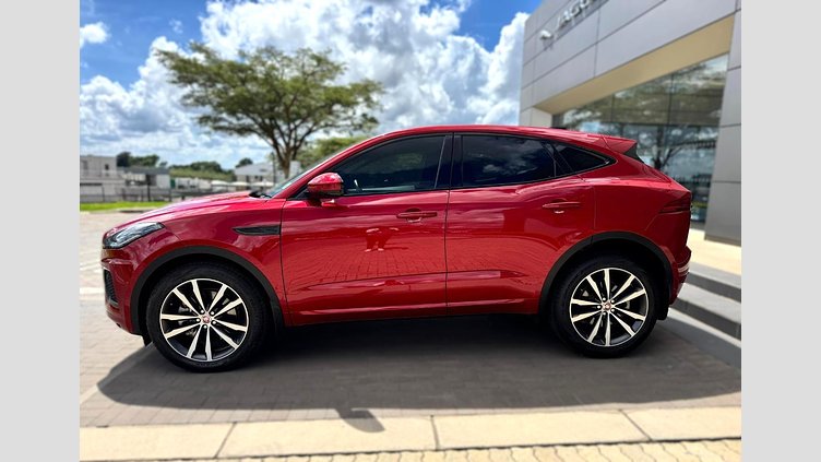 2022 Approved Jaguar E-Pace Firenze Red TRANSVERSE INLINE 4 D200 AWD R-Dynamic Black