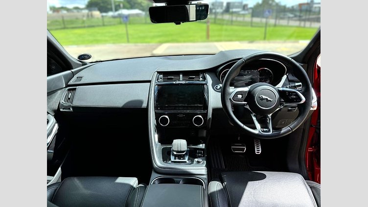 2022 Approved Jaguar E-Pace Firenze Red TRANSVERSE INLINE 4 D200 AWD R-Dynamic Black