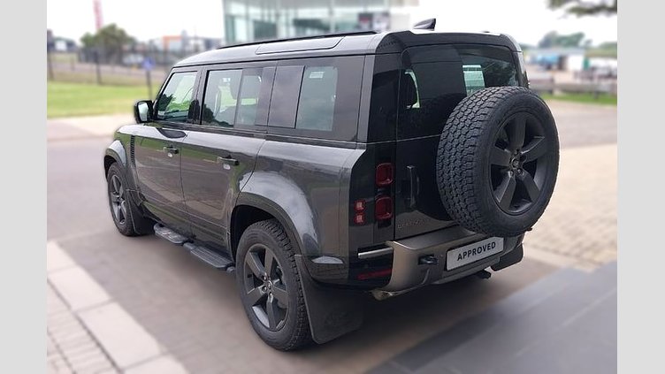 2025 Approved Land Rover Defender 110 Carpatian Grey 3.0l i6 turbo diesel, 183 kW, 570 Nm, 0-100 km/h in 8.3 s  110 AWD 3.0D 183kW D250X-Dynam