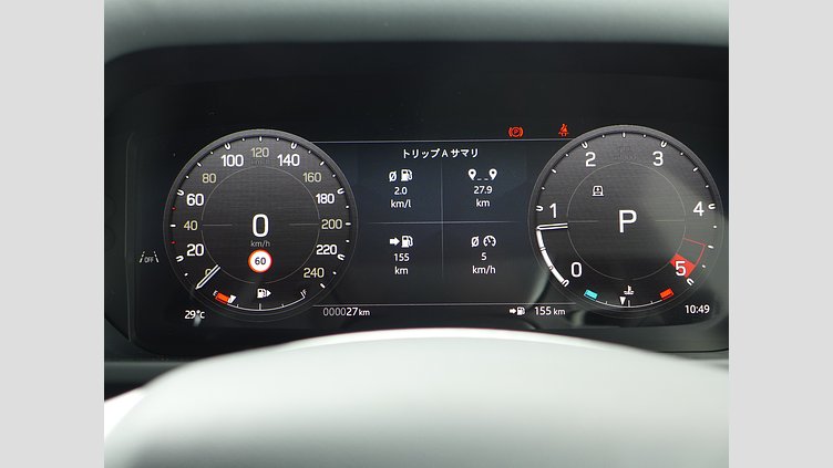 2024 認定中古車 Land Rover Defender 110 サントリーニブラック D350 ディーゼルマイルドハイブリッド X-Dynamic SE