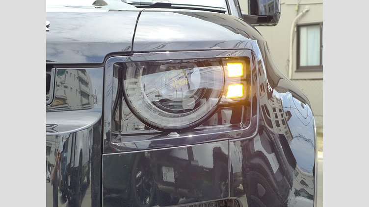 2024 認定中古車 Land Rover Defender 110 サントリーニブラック D350 ディーゼルマイルドハイブリッド X-Dynamic SE