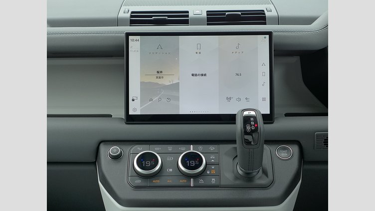2024 認定中古車 Land Rover Defender 110 サントリーニブラック D350 ディーゼルマイルドハイブリッド X-Dynamic SE