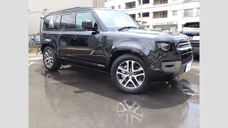 2024 認定中古車 Land Rover Defender 110 サントリーニブラック D350 ディーゼルマイルドハイブリッド X-Dynamic SE