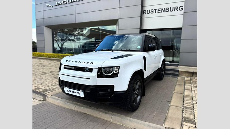 2025 Approved Land Rover Defender 110 Fuji White 3.0l i6 front-mounted turbo diesel, 257 kW and 700 Nm AWD 3.0D 257KW D350 X-DYNAMIC