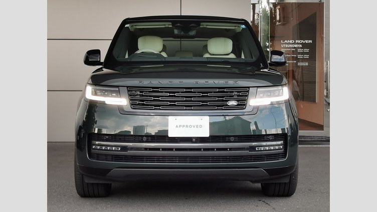 2025 認定中古車 Land Rover Range Rover ベルグレイヴィアグリーン D350 AWD MHEV（AT） スタンダードホイールベース Autobiography
