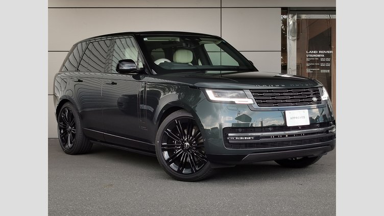2025 認定中古車 Land Rover Range Rover ベルグレイヴィアグリーン D350 AWD MHEV（AT） スタンダードホイールベース Autobiography