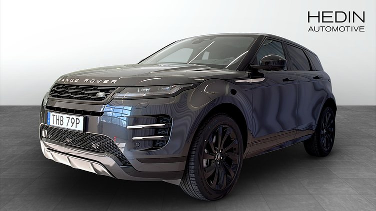 2026 Begagnad Land Rover Range Rover Evoque Carpathian Grey (grå färg) D200 Diesel Mild Hybrid D200 MHEV AWD Hoxton Edition *DEMO*