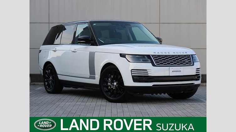 2018 認定中古車 Land Rover Range Rover Fuji White 3.0 litre V6 Supercharged Petrol ヴォーグ