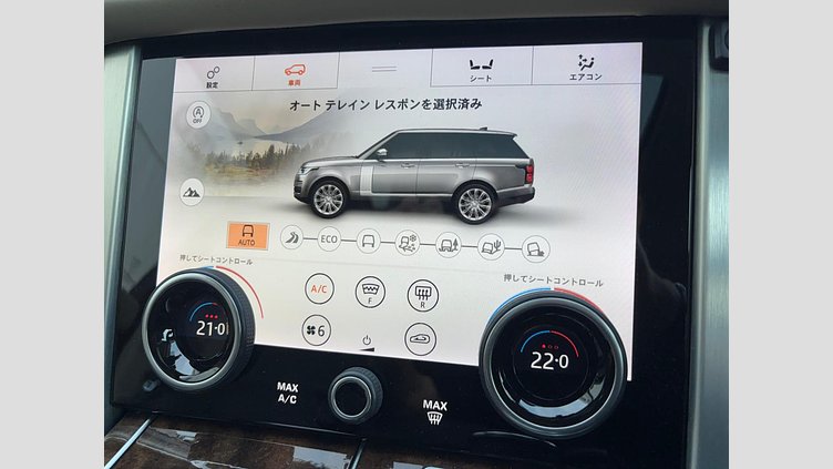 2018 認定中古車 Land Rover Range Rover Fuji White 3.0 litre V6 Supercharged Petrol ヴォーグ