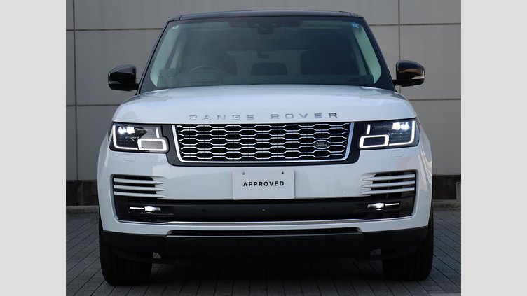 2018 認定中古車 Land Rover Range Rover Fuji White 3.0 litre V6 Supercharged Petrol ヴォーグ