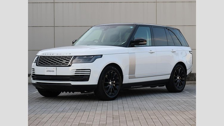 2018 認定中古車 Land Rover Range Rover Fuji White 3.0 litre V6 Supercharged Petrol ヴォーグ