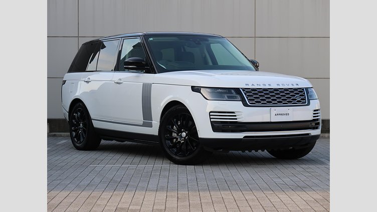 2018 認定中古車 Land Rover Range Rover Fuji White 3.0 litre V6 Supercharged Petrol ヴォーグ