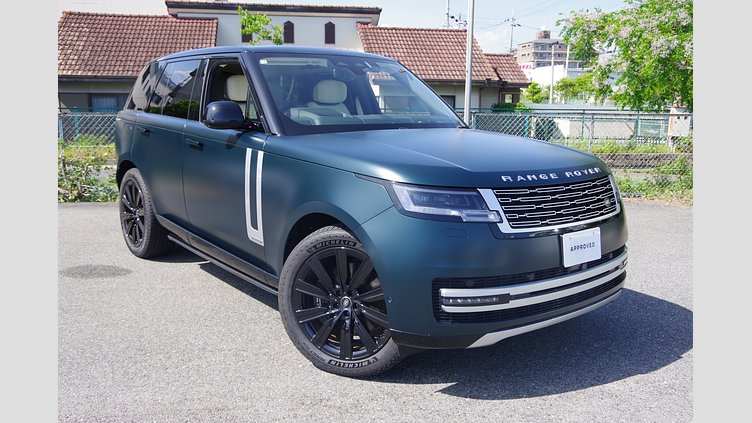 2024 認定中古車 Land Rover Range Rover ブリティッシュレーシンググリーン - サテンフィニッシュ P550 AWD PHEV（AT） スタンダードホイールベース Autobiography