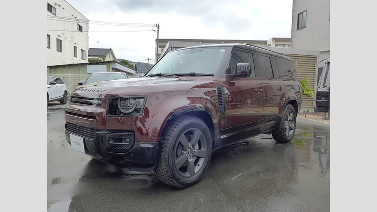 2025 認定中古車 Land Rover Defender 130 セドナレッド D350 ディーゼルマイルドハイブリッド X-Dynamic SE