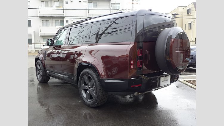 2025 認定中古車 Land Rover Defender 130 セドナレッド D350 ディーゼルマイルドハイブリッド X-Dynamic SE