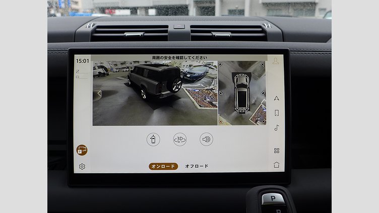 2025 認定中古車 Land Rover Defender 130 セドナレッド D350 ディーゼルマイルドハイブリッド X-Dynamic SE