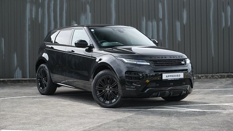 2025 Approved Land Rover Range Rover Evoque Santorini Black P250 Dynamic SE