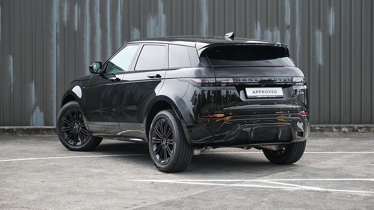 2025 Approved Land Rover Range Rover Evoque Santorini Black P250 Dynamic SE