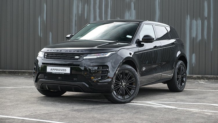 2025 Approved Land Rover Range Rover Evoque Santorini Black P250 Dynamic SE