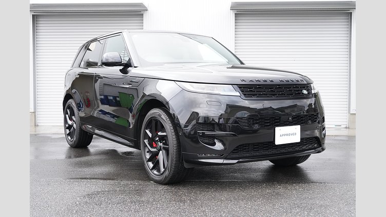2024 認定中古車 Land Rover Range Rover Sport サントリーニブラック D300マイルドハイブリッド スタンダードホイールベース Dynamic SE