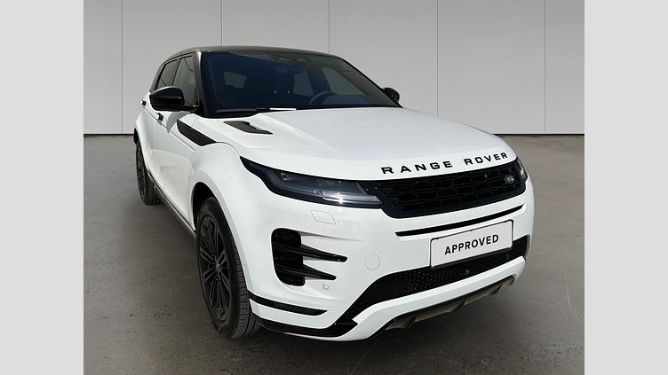 2024 Approved Land Rover Range Rover Evoque Fuji White P270 Benzyna PHEV Dynamic SE
