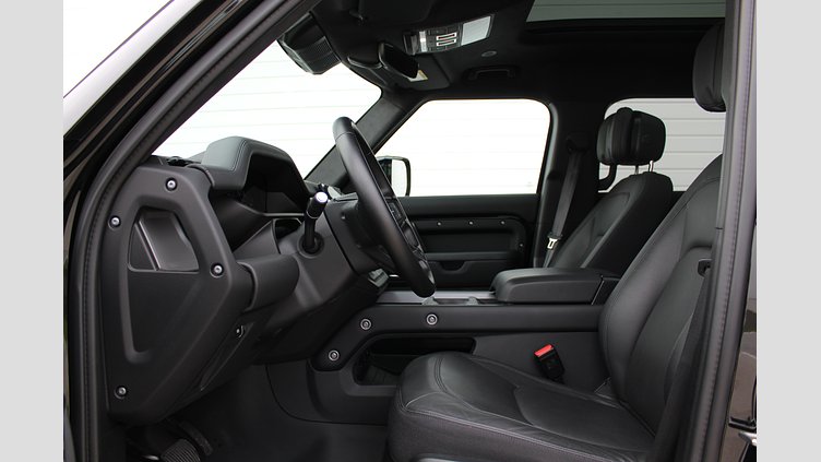 2024 Używany Land Rover Defender 110 Santorini Black D300 Diesel MHEV X-Dynamic HSE