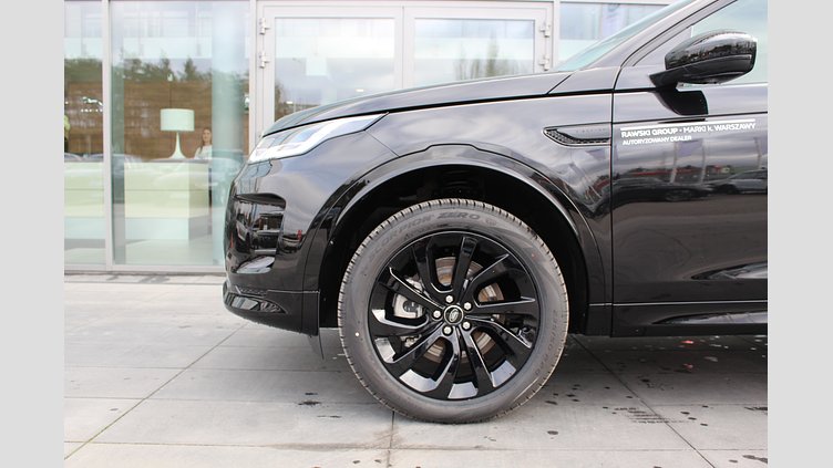 2024 Używany Land Rover Discovery Sport Santorini Black D200 Diesel MHEV Standardowy rozstaw osi Dynamic SE