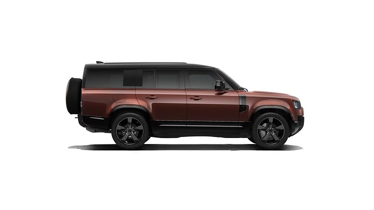 2026 New Land Rover Defender 130 Sedona Red D350 Diesel Mild Hybrid X-Dynamic HSE