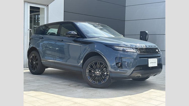 2024 認定中古車 Land Rover Range Rover Evoque トライベッカブルー D200マイルドハイブリッド（ディーゼル） Standard Wheelbase S