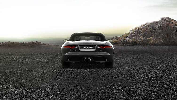 2019 認定中古車 Jaguar F-Type カルパチアン グレー (プレミアム・メタリック) ジャガー 3.0リッターV6 380PS スーパーチャージド ガソリン エンジン (オートマチックトランスミッション、オールホイールドライブ(AWD)) F-TYPEコンバーチブル CHEQUERED FLAG EDITION