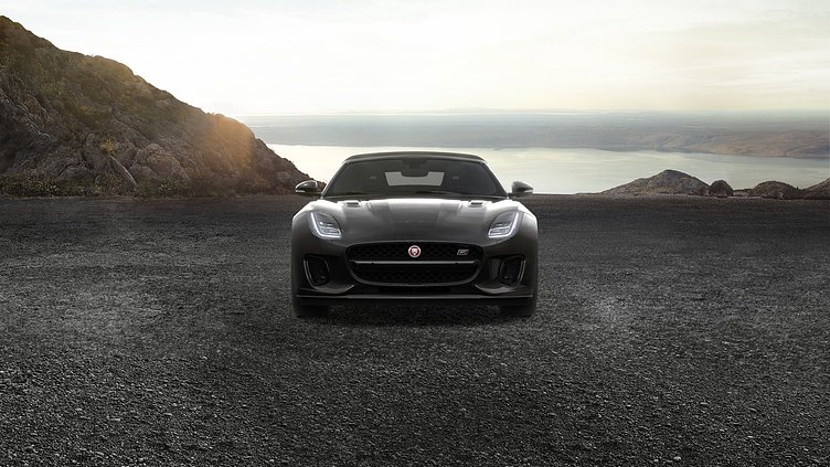 2019 認定中古車 Jaguar F-Type カルパチアン グレー (プレミアム・メタリック) ジャガー 3.0リッターV6 380PS スーパーチャージド ガソリン エンジン (オートマチックトランスミッション、オールホイールドライブ(AWD)) F-TYPEコンバーチブル CHEQUERED FLAG EDITION