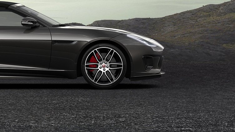 2019 認定中古車 Jaguar F-Type カルパチアン グレー (プレミアム・メタリック) ジャガー 3.0リッターV6 380PS スーパーチャージド ガソリン エンジン (オートマチックトランスミッション、オールホイールドライブ(AWD)) F-TYPEコンバーチブル CHEQUERED FLAG EDITION