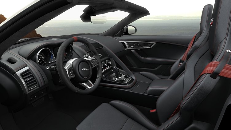 2019 認定中古車 Jaguar F-Type カルパチアン グレー (プレミアム・メタリック) ジャガー 3.0リッターV6 380PS スーパーチャージド ガソリン エンジン (オートマチックトランスミッション、オールホイールドライブ(AWD)) F-TYPEコンバーチブル CHEQUERED FLAG EDITION