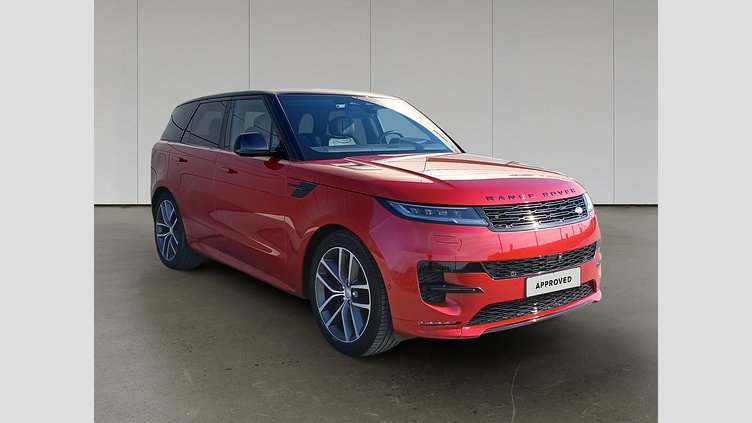 2023 Approved Land Rover Range Rover Sport Czerwony Firenze Red 3.0-LITROWY 6-CYLINDROWY 510KM TURBODOŁADOWANY BENZYNOWY PHEV FIRST EDITION
