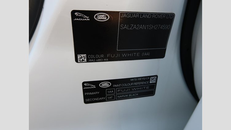 2024 認定中古車 Land Rover Range Rover Evoque フジホワイト D200マイルドハイブリッド（ディーゼル） Standard Wheelbase DYNAMIC SE