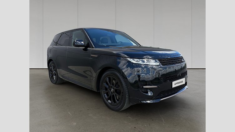 2023 Approved Land Rover Range Rover Sport Czarny Santorini Black 3.0-LITROWY 6-CYLINDROWY 300KM TURBODOŁADOWANY DIESEL MHEV DYNAMIC SE