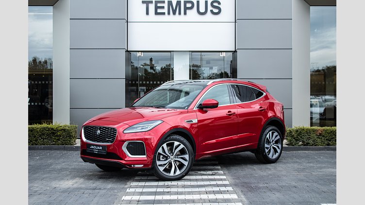 2023 SKLADOVÉ VOZIDLÁ Jaguar E-Pace Firenze Red D200 AWD AUTOMAT MHEV R-DYNAMIC HSE