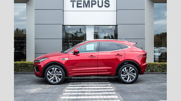 2023 SKLADOVÉ VOZIDLÁ Jaguar E-Pace Firenze Red D200 AWD AUTOMAT MHEV R-DYNAMIC HSE