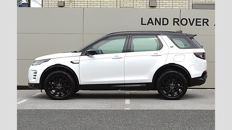 2024 認定中古車 Land Rover Discovery Sport オストゥーニパールホワイト プラグインハイブリッド（ガソリン） 標準ホイール Dynamic HSE
