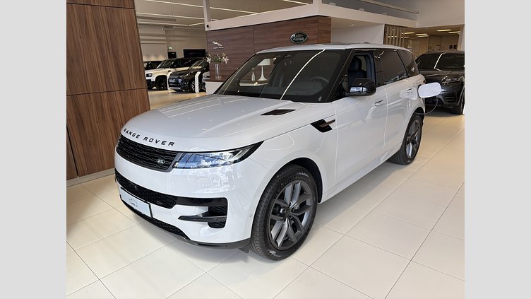 2025 Ny Land Rover Range Rover Sport Borasco Grey P460e Bensin Plug-in Hybrid Kort hjulbas (SWB) SE