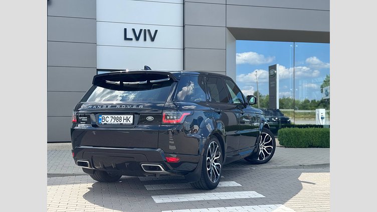2018 Вживаний Land Rover Range Rover Sport Santorini Black 3L TDVG2 D6 Twin HSE