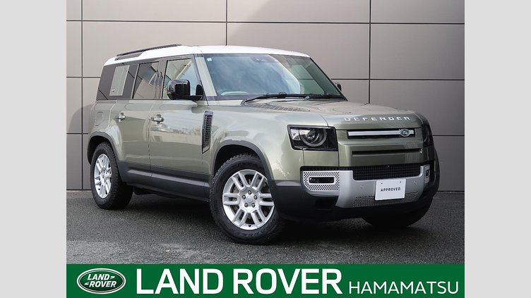 2023 認定中古車 Land Rover Defender 110 Pangea Green 3.0 litre i6D​ S