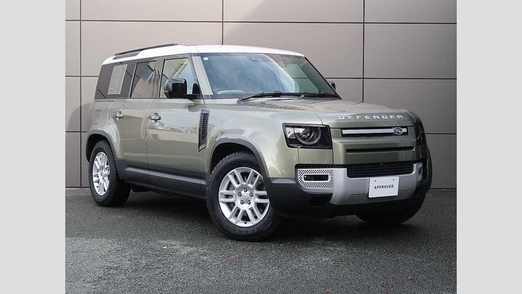 2023 認定中古車 Land Rover Defender 110 Pangea Green 3.0 litre i6D​ S