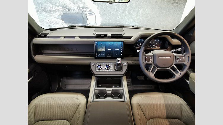 2024 認定中古車 Land Rover Defender 110 サントリーニブラック D350 ディーゼルマイルドハイブリッド X-Dynamic HSE