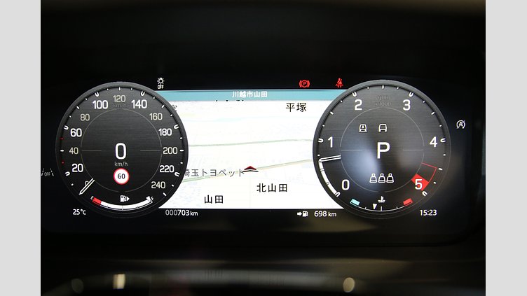 2025 認定中古車 Land Rover Defender 90 フジホワイト D350 ディーゼルマイルドハイブリッド X-Dynamic HSE