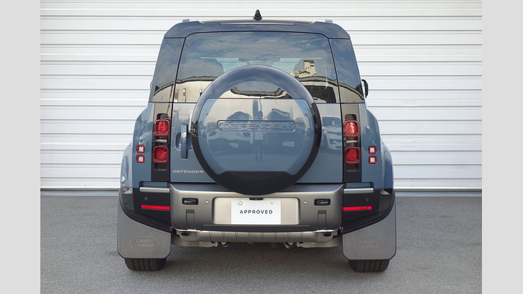 2025 認定中古車 Land Rover Defender 110 タスマンブルー P300 ガソリン X-Dynamic SE