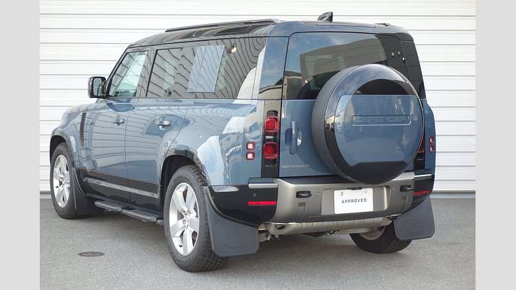 2025 認定中古車 Land Rover Defender 110 タスマンブルー P300 ガソリン X-Dynamic SE