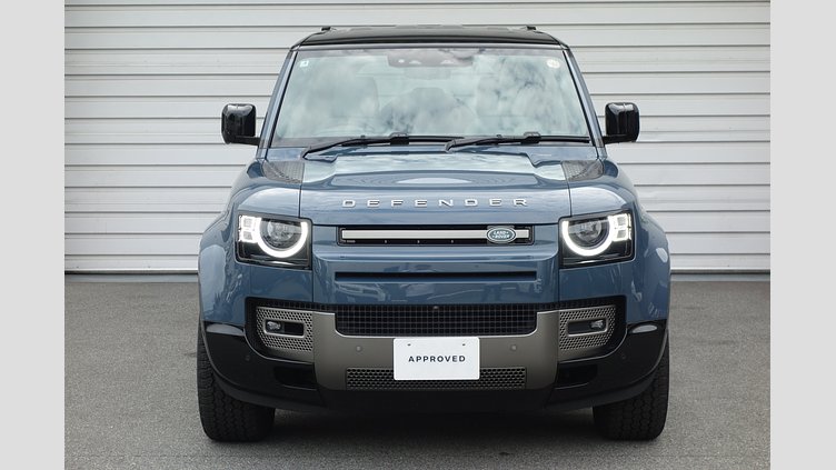 2025 認定中古車 Land Rover Defender 110 タスマンブルー P300 ガソリン X-Dynamic SE