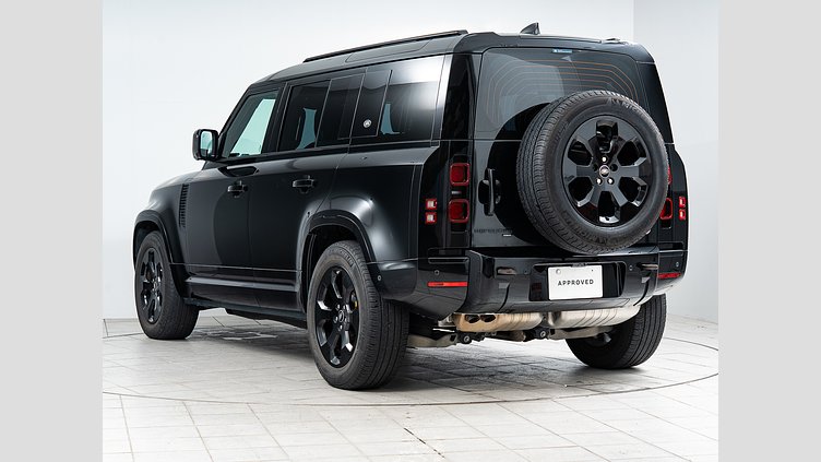 2022 認定中古車 Land Rover Defender 110 サントリーニブラック D300 AWD（AT） X-DYNAMIC HSE　D300　エアサスペンション
